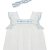 Little Me Sprigs Sunsuit