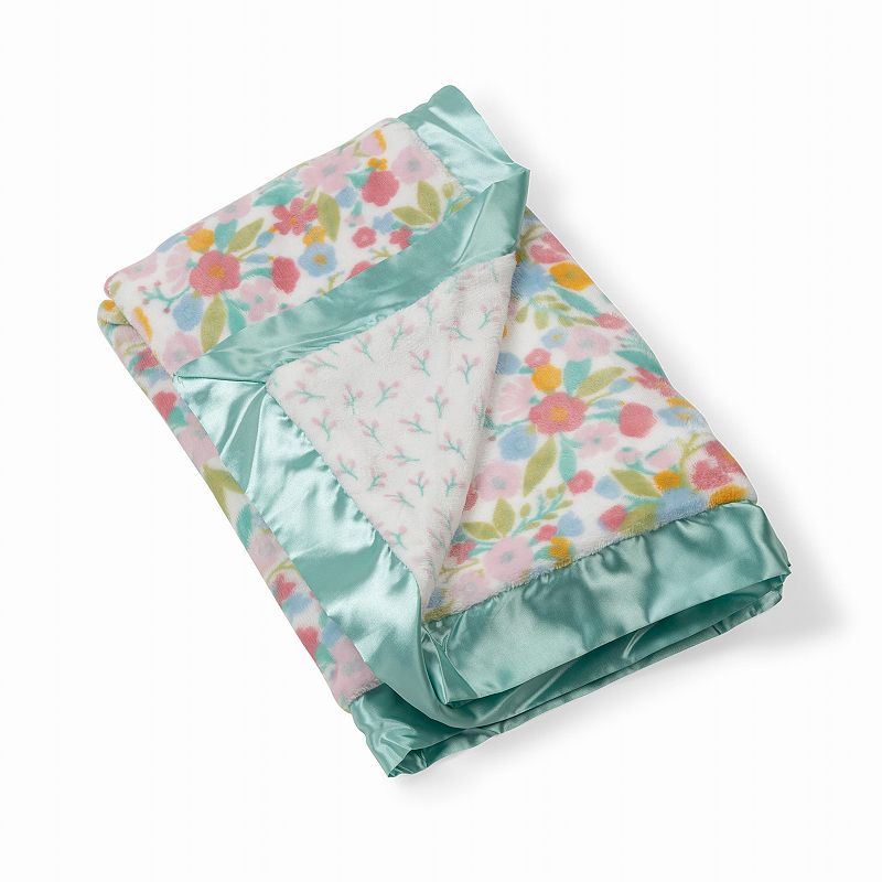 Reversible Baby Blankets Sweet Daisy