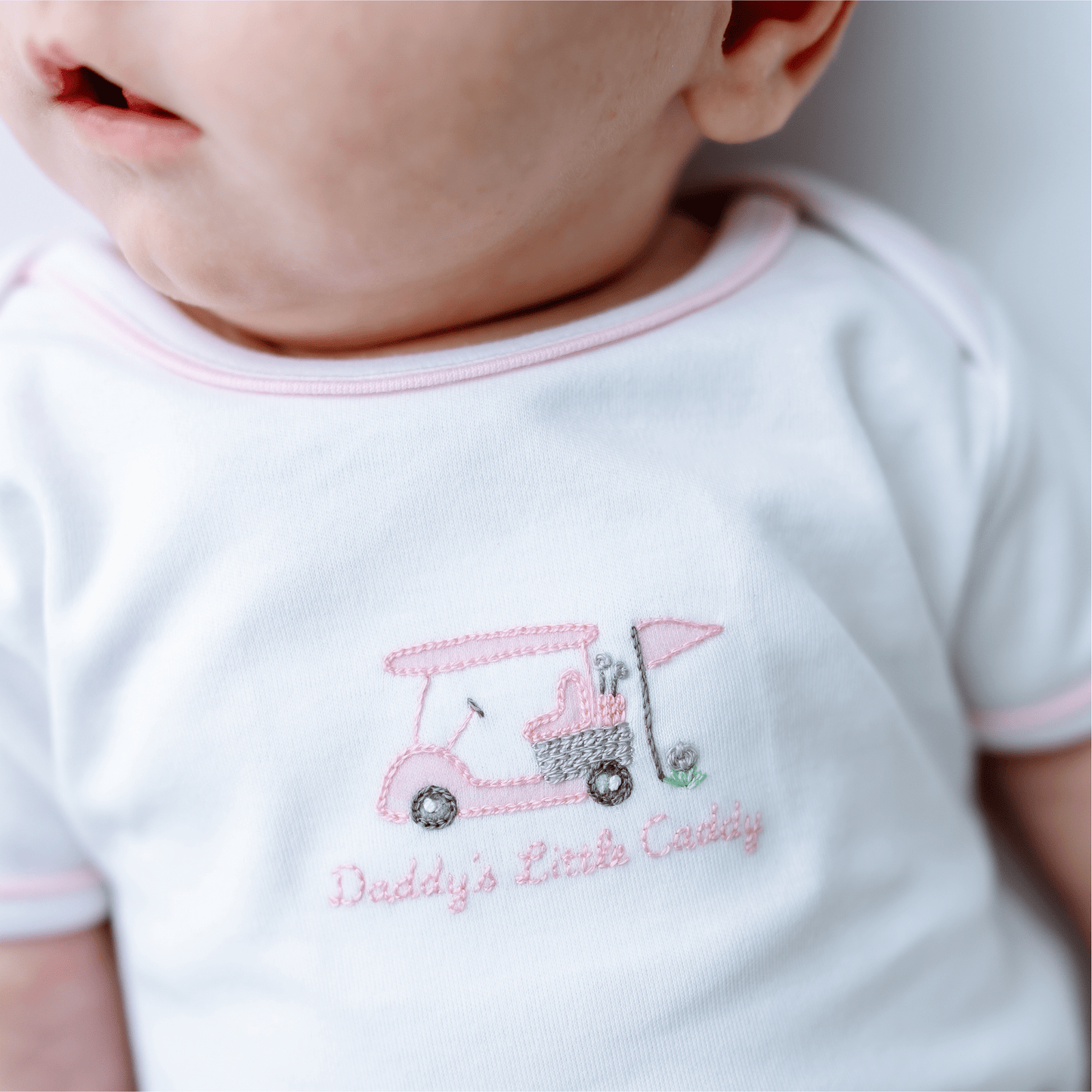 Little Golfer Bodysuit - Pink