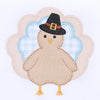 Pilgrim Pals Applique Long Sleeve Bubble - Light Blue
