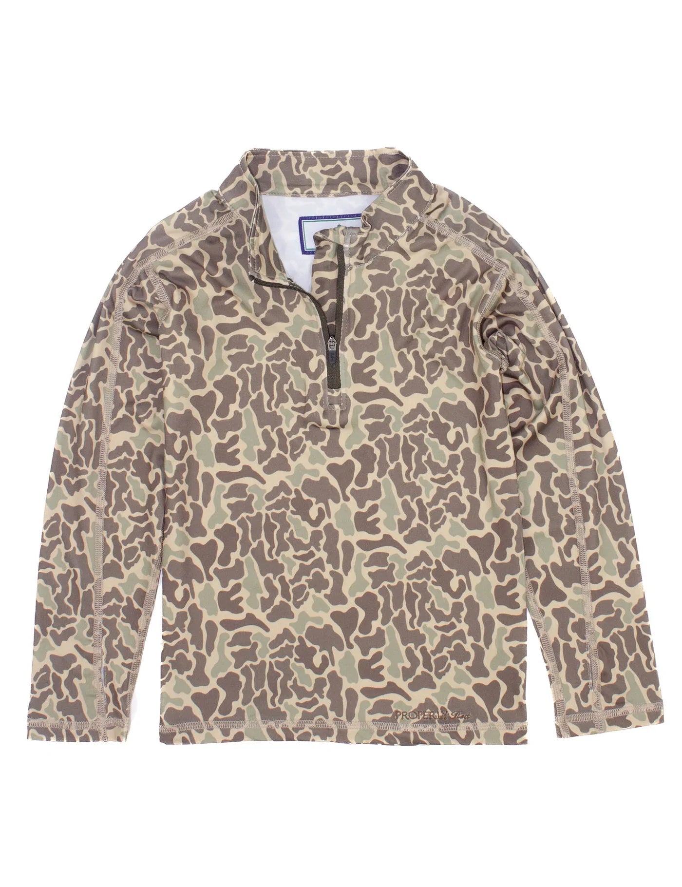 Properly Tied LD Finn Pullover Vintage Camo