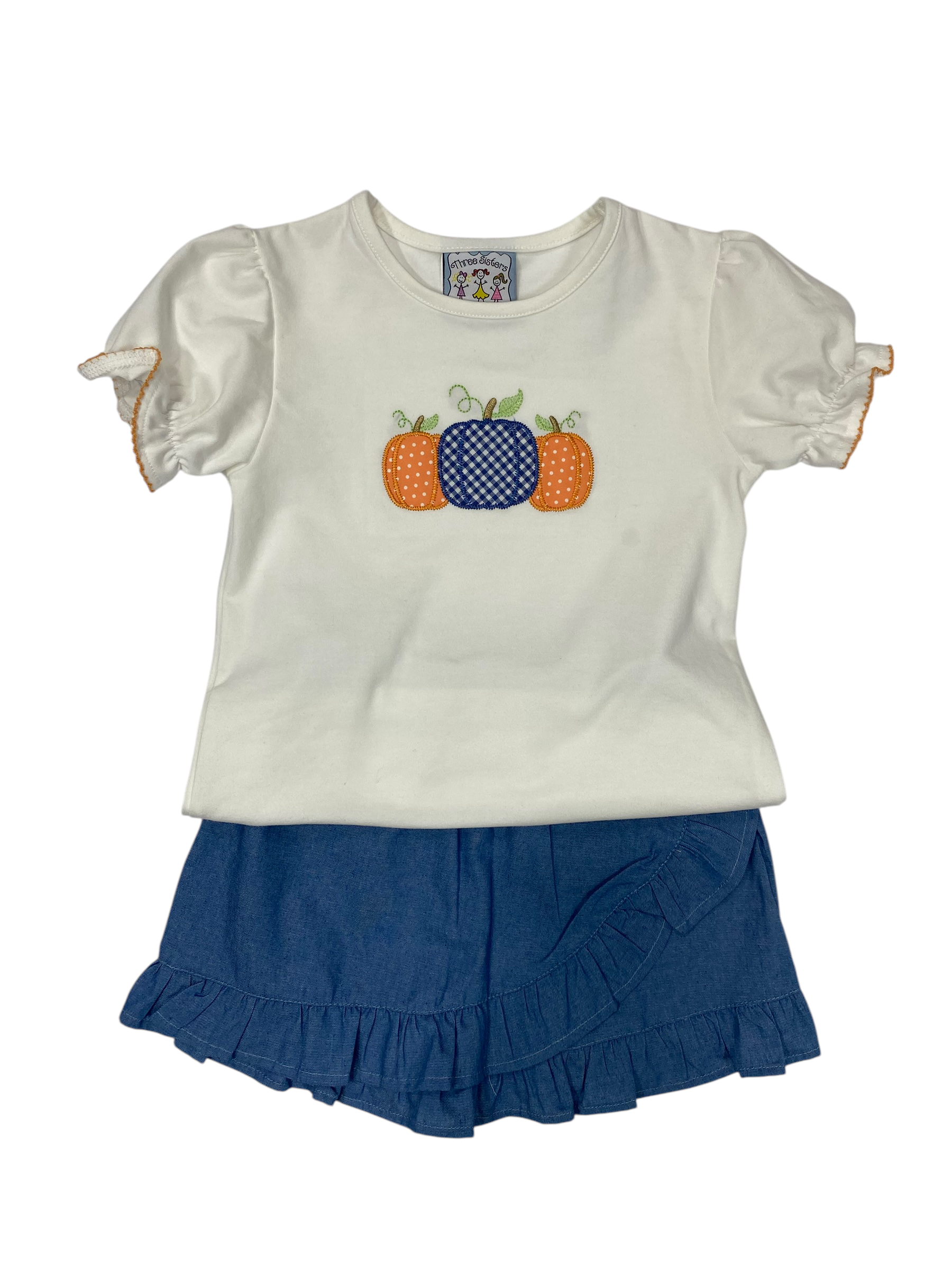Pumpkin Patch Skort Set