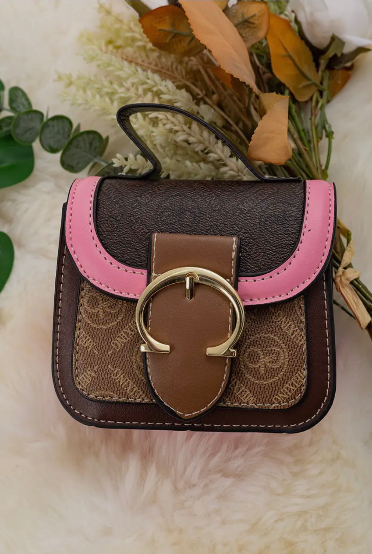 Chocolate Inspired Multi Color Mini Purse