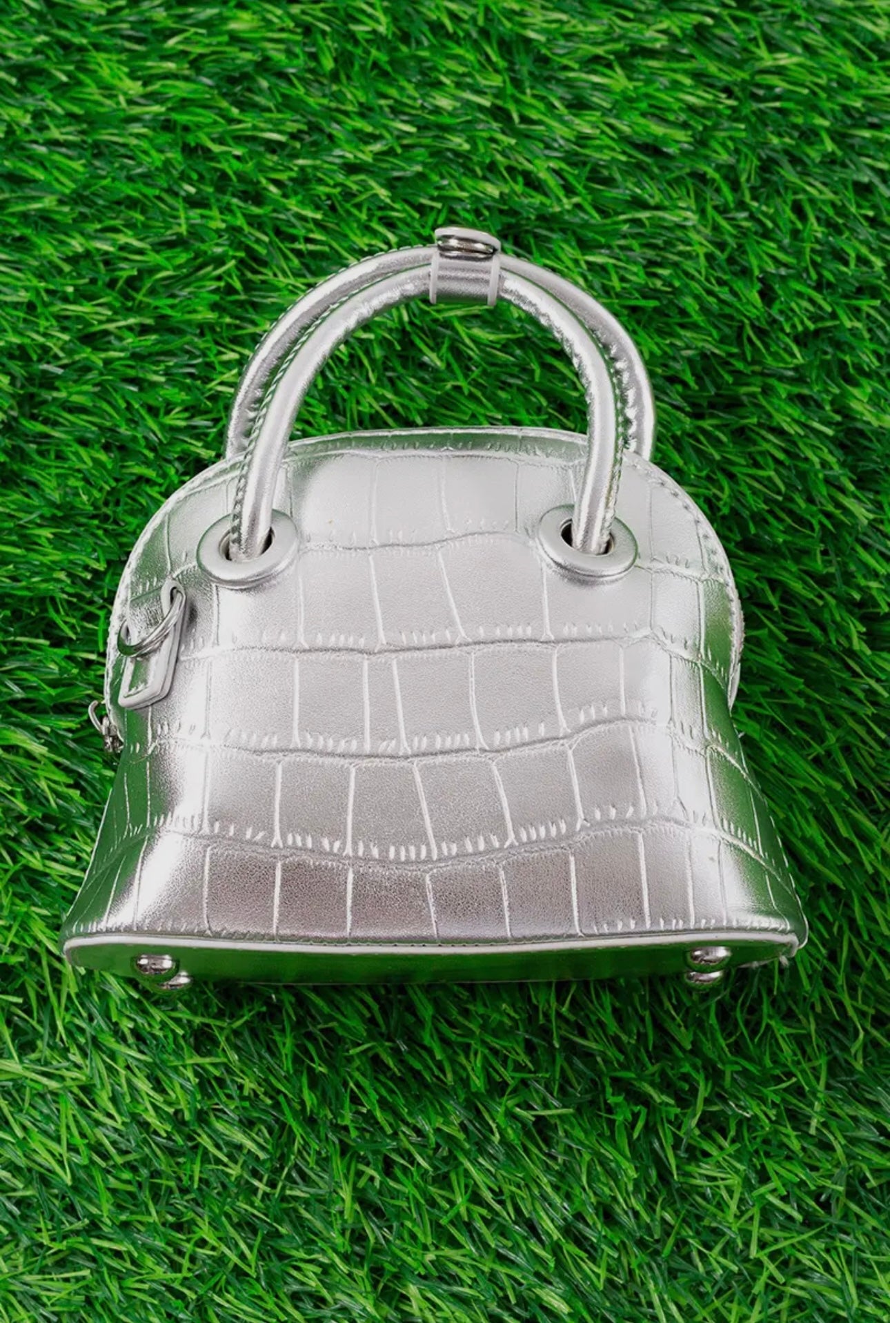 Silver Mini Purse