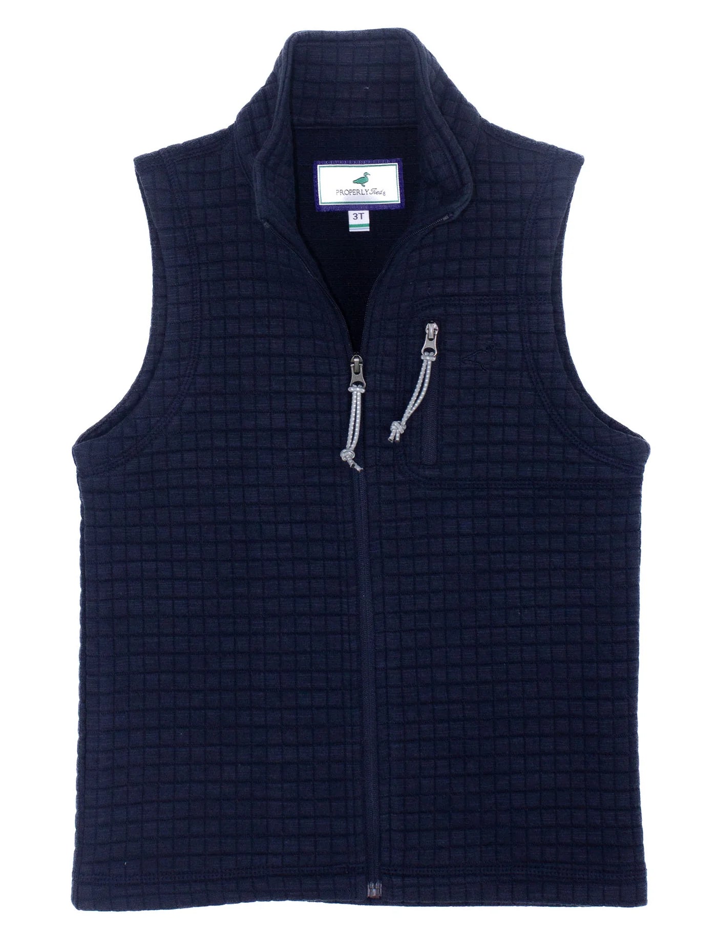 Properly Tied Boys Delta Vest Navy