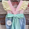 Colorblock Bow Back Bubble