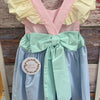 Colorblock Bow Back Dress