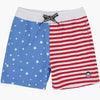 American Flag Volley Swim Trunk