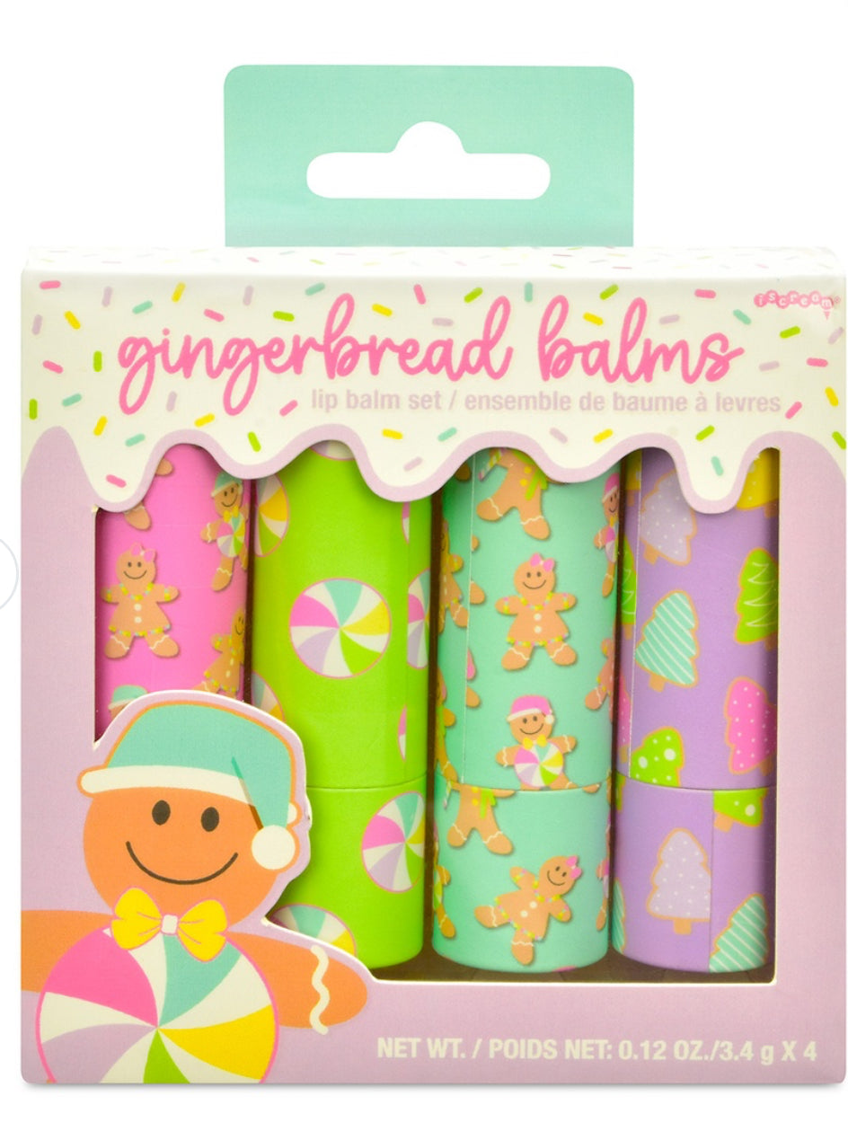 Joyful Gingerbread Lip Balm Set