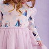 Magnetic Ruffle Tutu Dress - Frozen