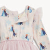 Magnetic Ruffle Tutu Dress - Frozen