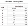 Jolie Bow Sandal (Baby)