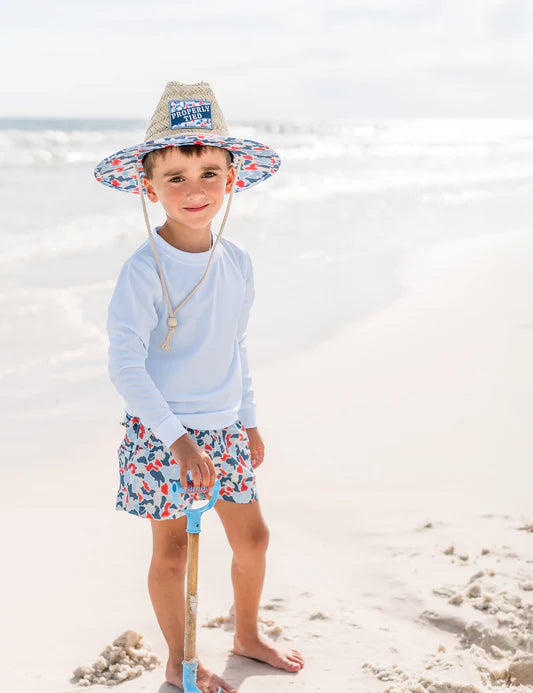 Boys Mallard Short Americana Camo