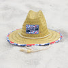 Boys Cabo Straw Hat Americana Camo