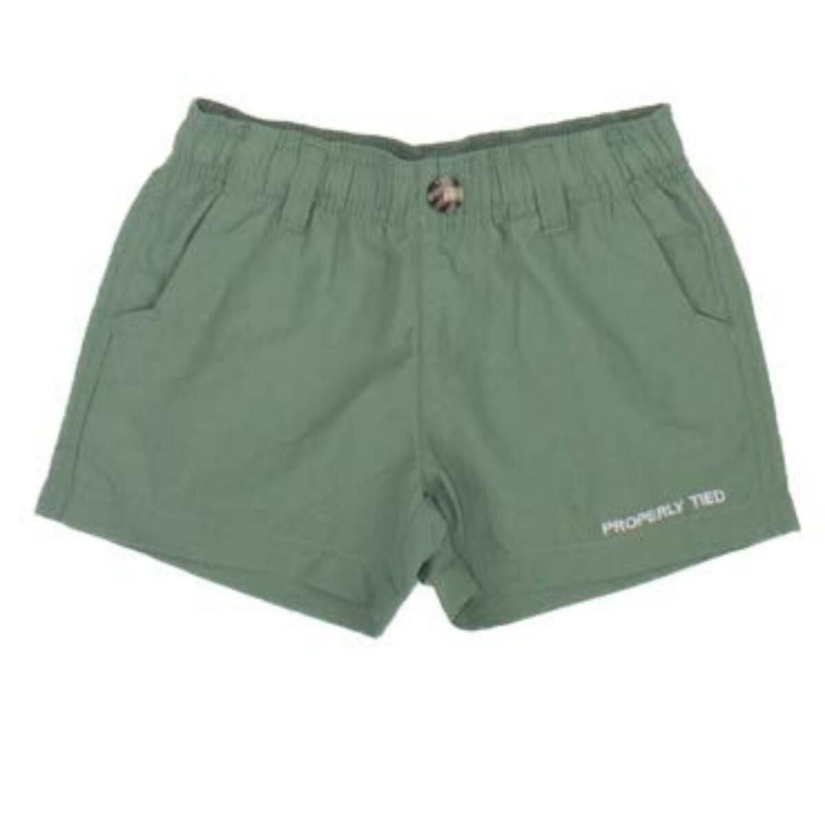 Properly Tied Boys Mallard Short Sage