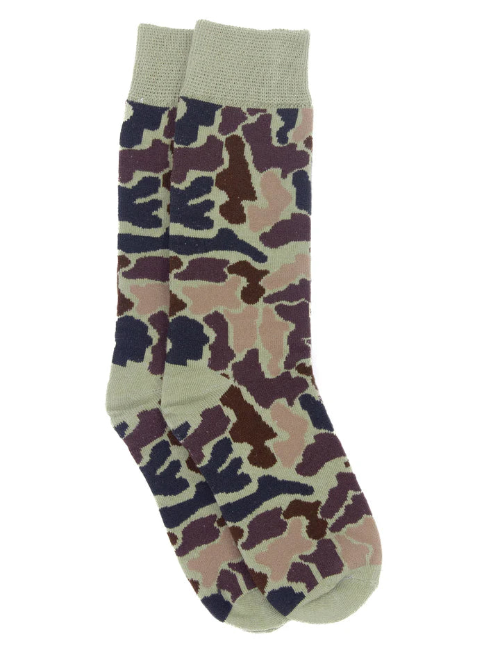 Properly Tied Boys Duck Socks Vintage Camo