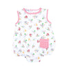 Magnolia Baby Down on the Farm Printed Sleeveless Boy Bubble