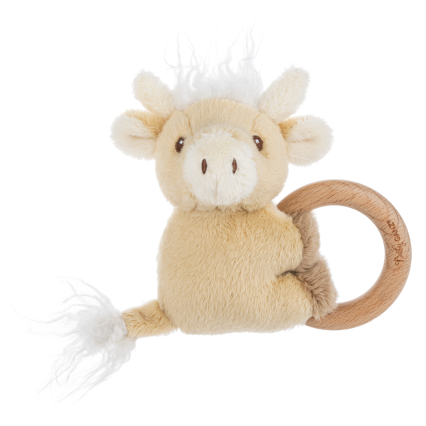 Ganz 4.5" Hamish Highland Cow Rattle