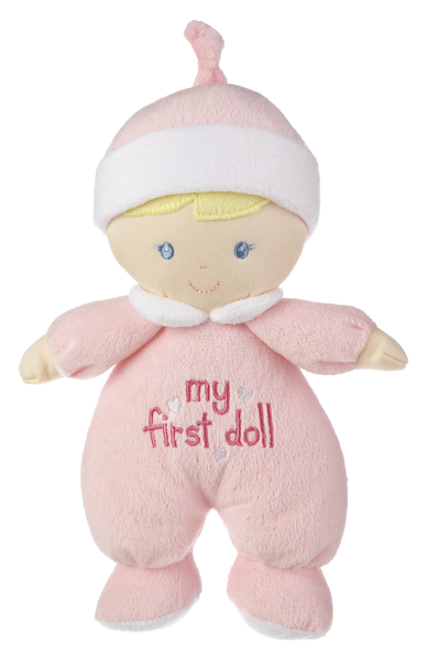 Ganz 9" My First Baby Doll With Rattle