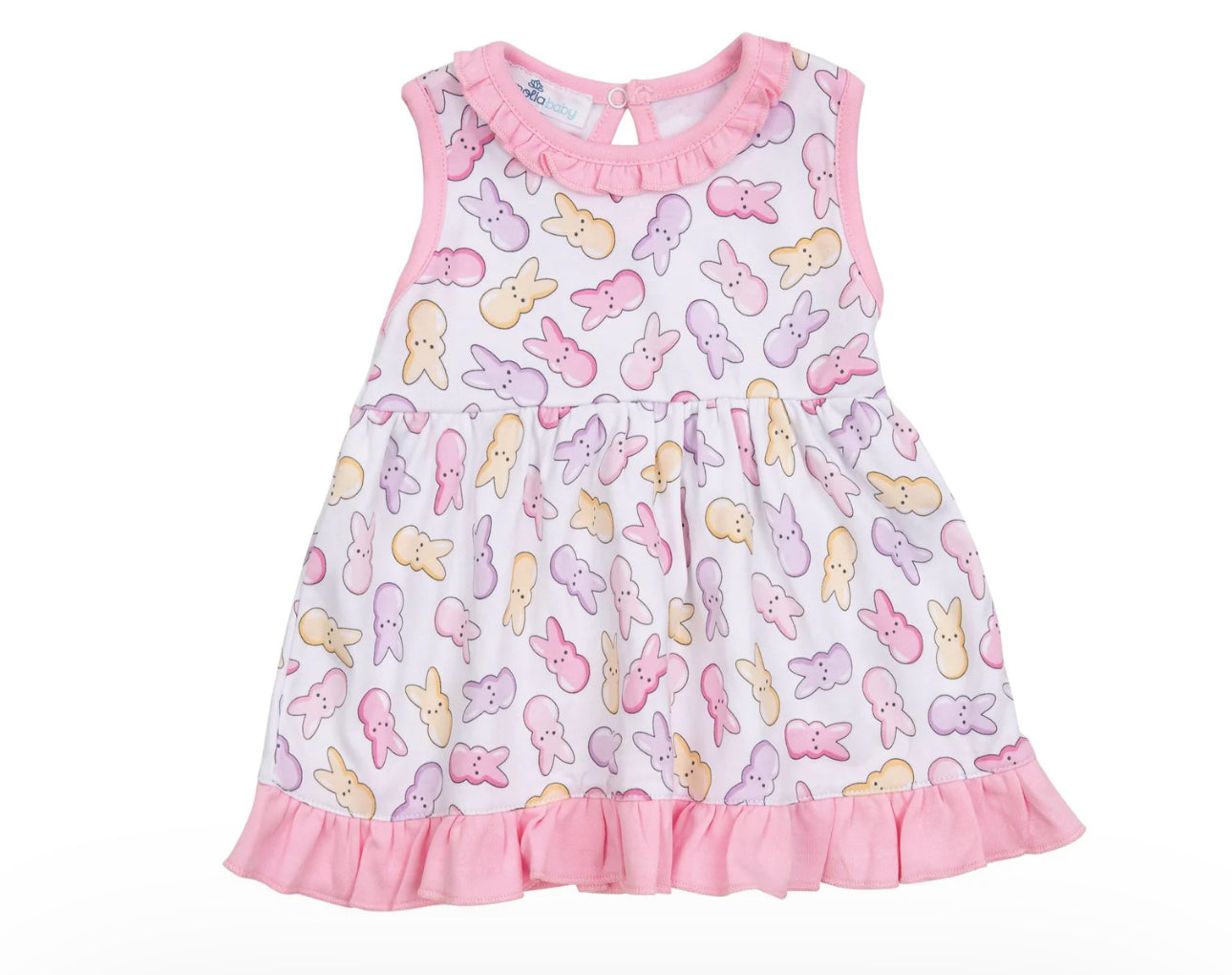 Magnolia Baby Peep-tastic Sleeveless Dress