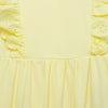 Little Me Yellow Eyelet Romper Headband Set