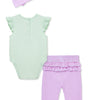 Little Me Bee Happy Bodysuit & Pant Set