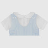 Petit Ami Blue Heirloom Romper