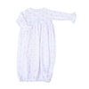 AMELIA'S CLASSIC BOW RUFFLE GATHERED GOWN