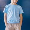 Boys Study Buddy SS Light Blue