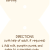 6.5” Pumpkin Spice Latte