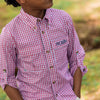 Prodoh Founders Kids Fishing Winterberry Plaid