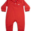 Saltwater Boys SBC Signature Polo Romper Red