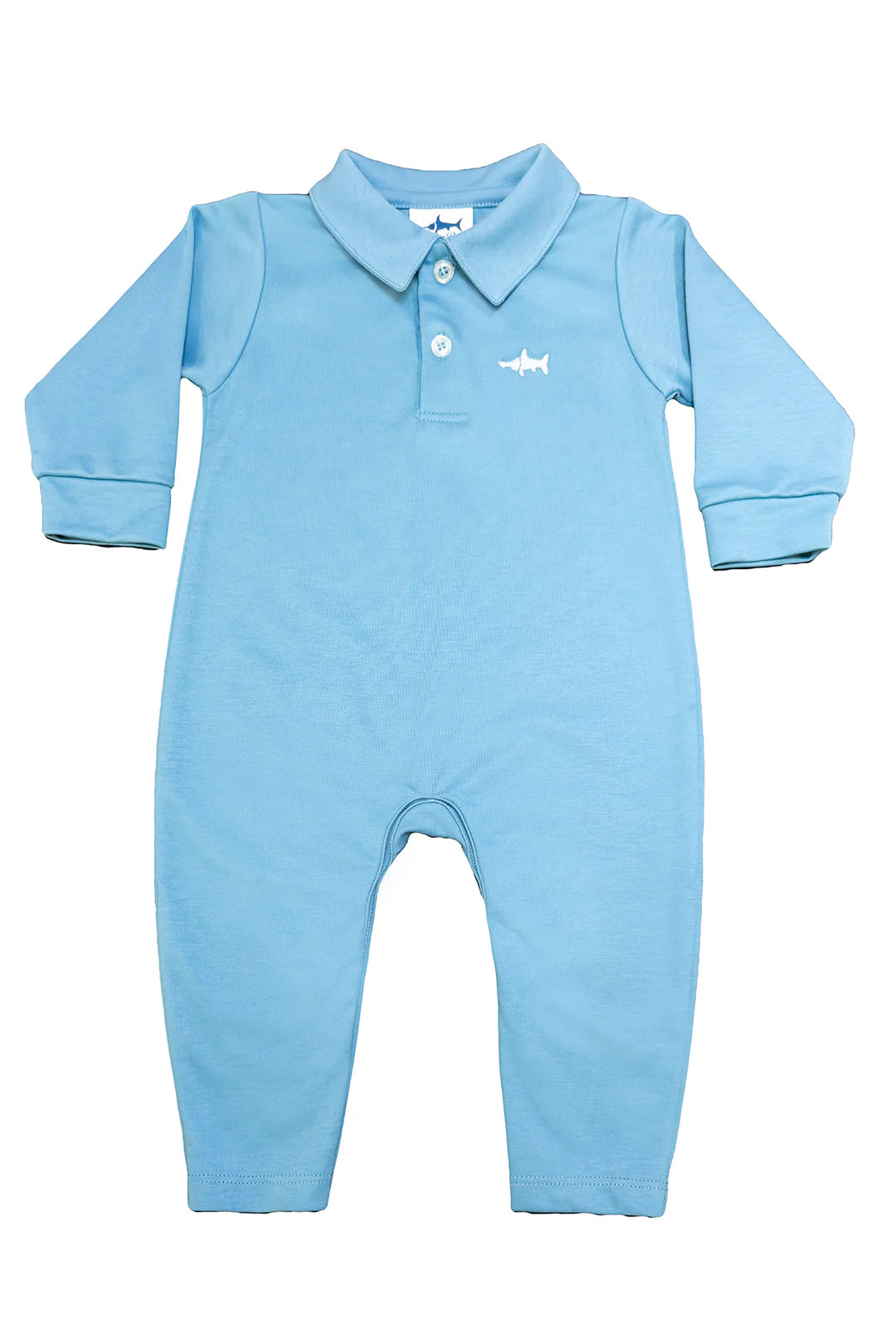 Saltwater Boys SBC Signature Polo Romper Niagara