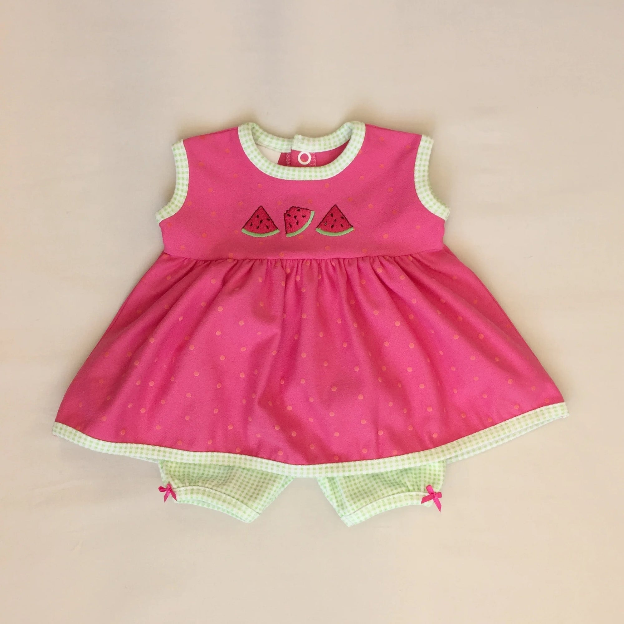 Itty Bitty Baby Watermelon Summer Dress Set