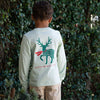 Saltwater Boys Christmas Deer LS Graphic Tee