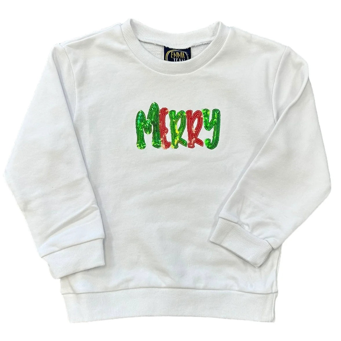 Emma Jean Kids Merry Sequin Sweatshirt