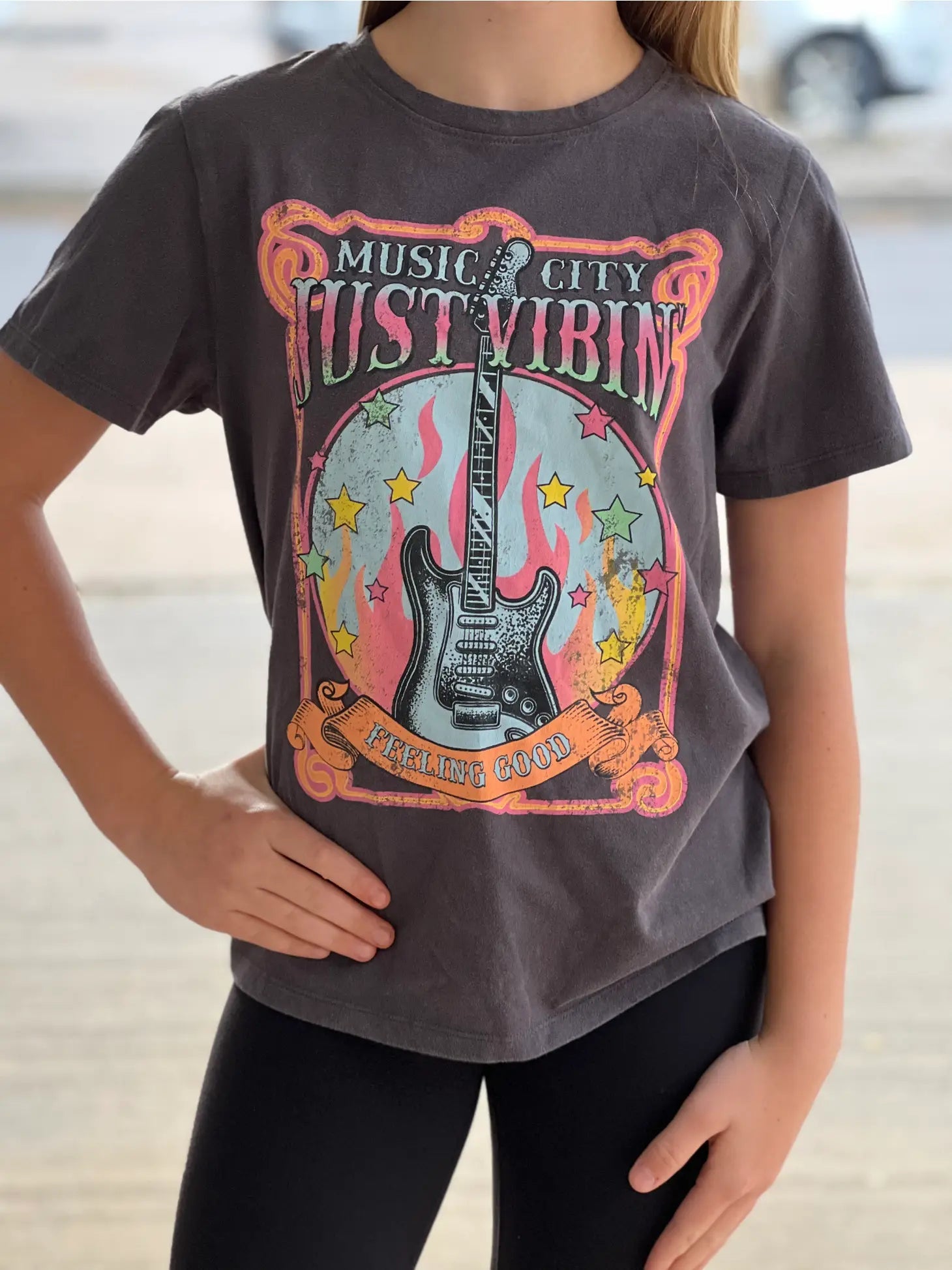 Paper Flower Music City Tee