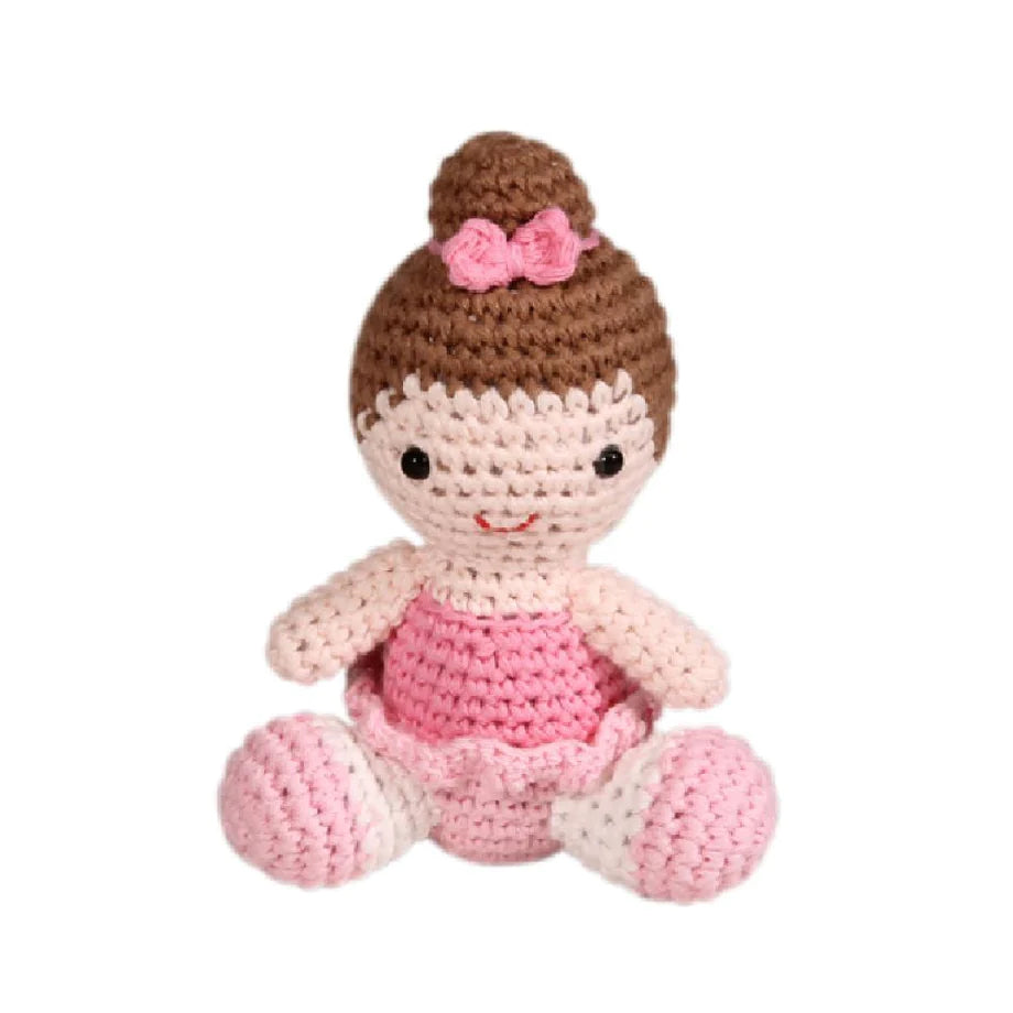 Zubels Crochet Ballerina Rattle