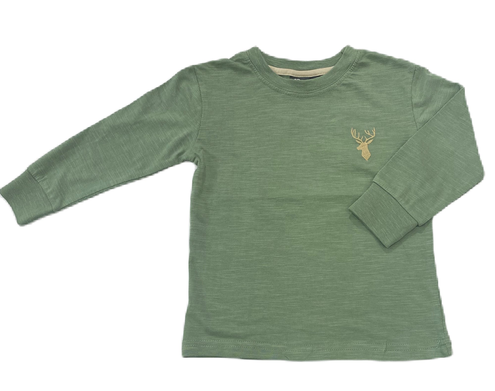 Globaltexkids Toddlers Forest Deer Top LS