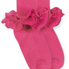 Jefferies Socks Misty Ruffle Lace Turn Cuff Socks