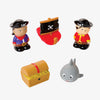 Elegant Baby Pirate Party Squirtie Bath Toys