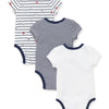 Little Me 3pk Sports Star Bodysuits