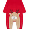 Little Me Reindeer Footie