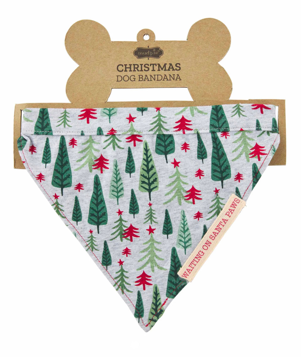 Mudpie Christmas Dog Bandana