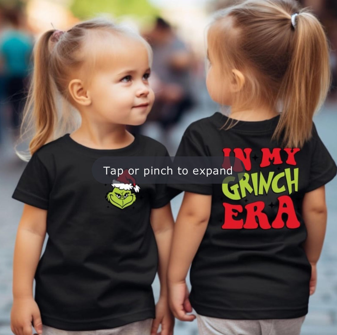 Black In My Grinch Era Toddler Tee