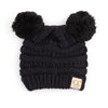 CC Baby Double Pom Pom Beanie