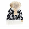 CC Kids Leopard Pom Beanie