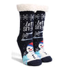 Christmas Sherpa Non-Slip Slipper Socks