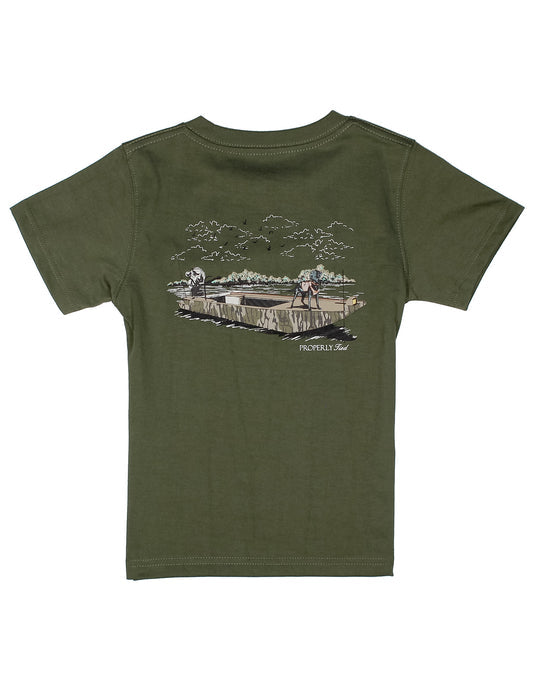 Mossy Oak Boat Ride SS Olive