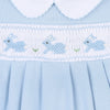 Magnolia Baby Pastel Bunny Classics Smocked Collared Boy Bubble LB